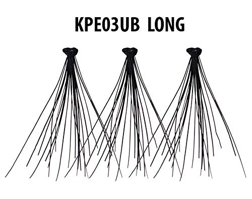 iEnvy KISS Ultra Black Individual Lashes Ultimate Volume 70 Individual Long Lashes False Lashes