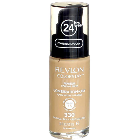 Revlon Colorstay Makeup for Combination/Oily Skin SPF 15, Natural Tan, 1 Fluid Ounce