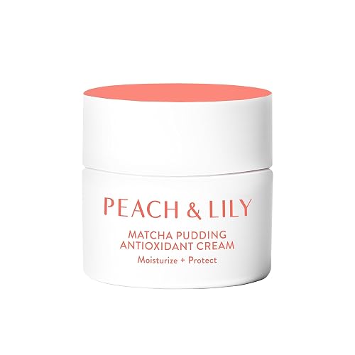 Peach & Lily - Matcha Pudding Antioxidant Cream (1.69 fl oz) - Face Moisturizer Cream - Protect & Hydrate Skin - Green Tea, Vitamin B3, Niacinamide