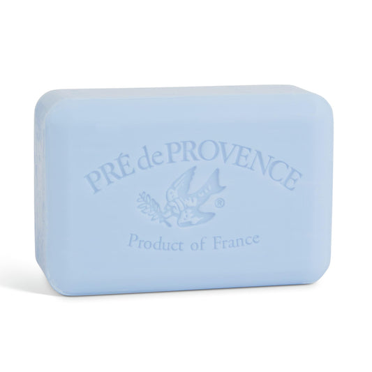 Pre de Provence Artisanal Soap Bar, Enriched with Organic Shea Butter, Natural French Skincare, Quad Milled for Rich Smooth Lather, 8.8 Ounce, Ocean