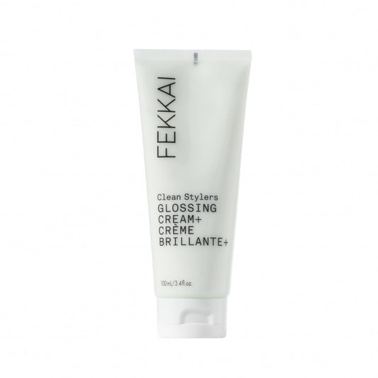 FEKKAI Clean Stylers Glossing Cream - 3.4 oz - Provides Hydration, Smoothes Frizz & Boosts Shine - Free of Sulfates, Parabens, Phthalates - Vegan