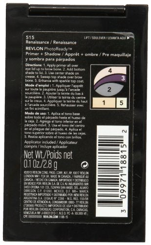 Revlon Photoready Primer Plus Shadow, Renaissance, 0.1 Ounce