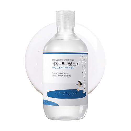 ROUND LAB Birch Juice Moisturizing Toner (Unscented) | Vita Hyaluronic Acid, Alcohol-Free, Fragrance & Essential Oil-Free Hydrating Toner (10.1fl.oz)