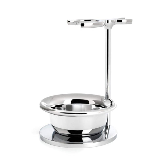 MÜHLE Chrome Shaving Set Stand for SOPHIST and CLASSIC series Brushes & Razors with Bowl Beauty and Personal Care MÜHLE