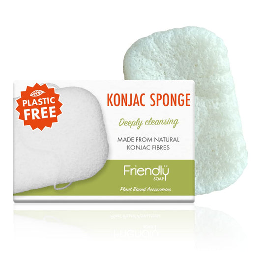 Friendly Soap Konjac Single Sponge Beauty and Personal Care Friendly Soap