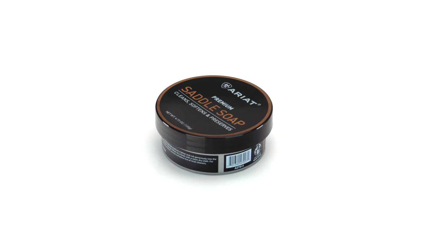 ARIAT Unisex Adult Premium Saddle Soap, Beige, 4.75 oz (135g)