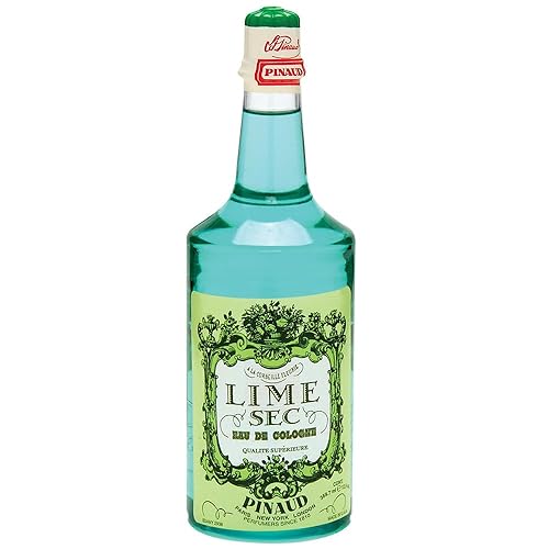 Clubman Pinaud Lime Sec Eau De Cologne, Invigorating Citrus Aromatic Fragrance for Men, 12.5 Fl Oz, 2 pack