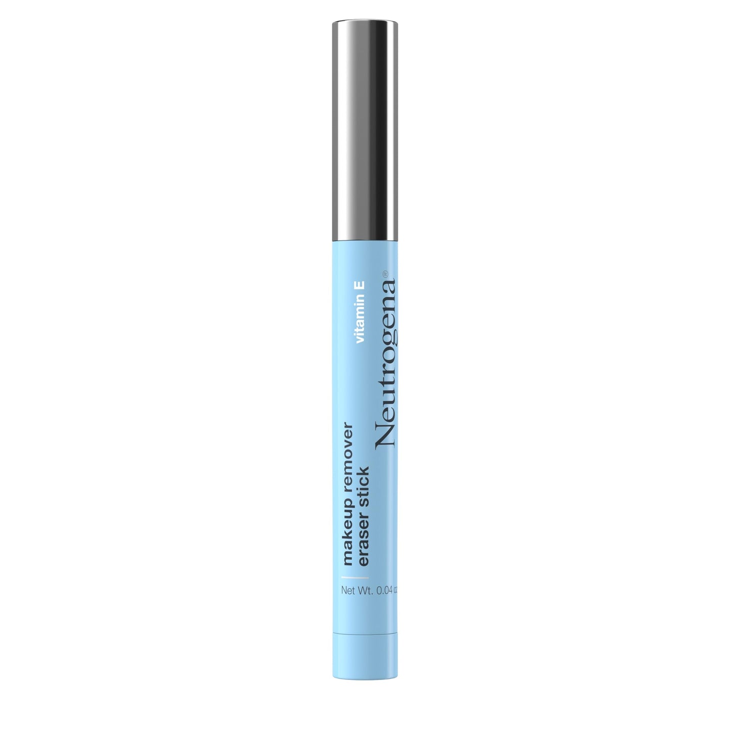 Neutrogena Makeup Remover Stick with Vitamin E,Makeup Removing Gel Pen for On-the-Go Touch-Ups of Stray or Smudged Eyeliner, Lipstick, & More, 0.04 oz
