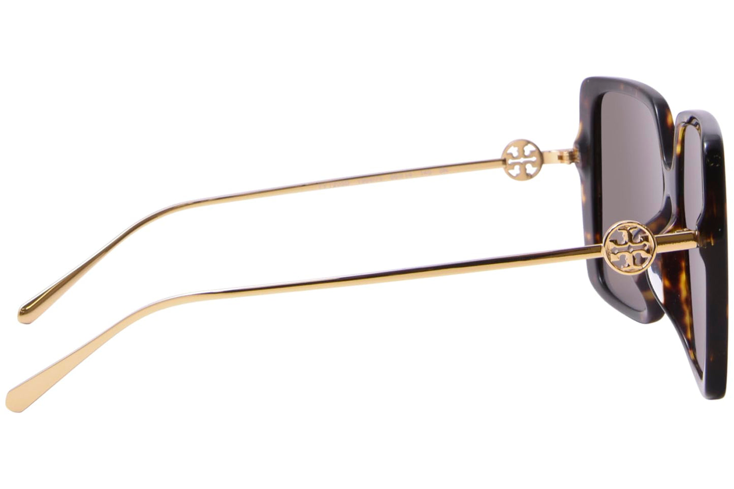 Tory Burch Sunglasses TY 7205 D 196473 Tortoise/Dark Brown Polyamide Standard, 56/14/145