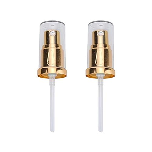 Sohynca 2pcs Replacement Pump for Foundation Bottle Compatible with Both Double Wear and Mac(Gold Color)
