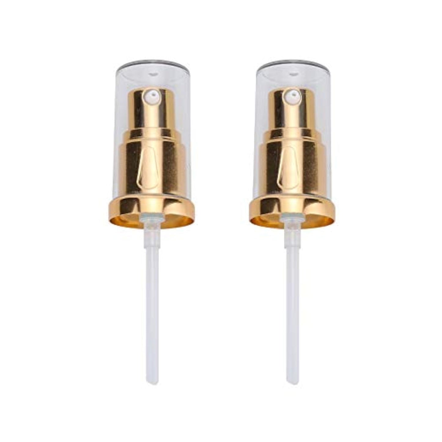 Sohynca 2pcs Replacement Pump for Foundation Bottle Compatible with Both Double Wear and Mac(Gold Color)