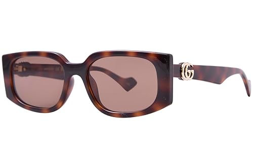 Gucci Women's GG Generation Light Sunglasses, Havana-Havana-Brown, One Size