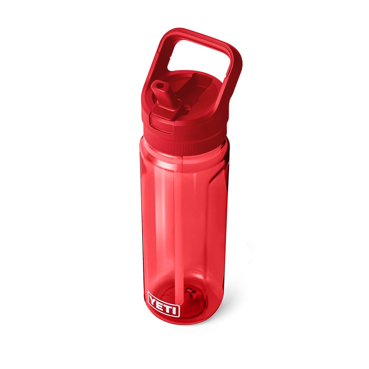 YETI Yonder 750 ml/25 oz Water Bottle with Yonder Straw Cap, Rescue Red