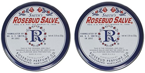 Rosebud Perfume Co. Lip Salve-Rosebud, 2 pack