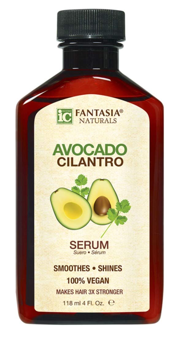 Fantasia Ic Serum Avacado Cilantro Smoothes & Shines 4 Ounce (Pack of 2)