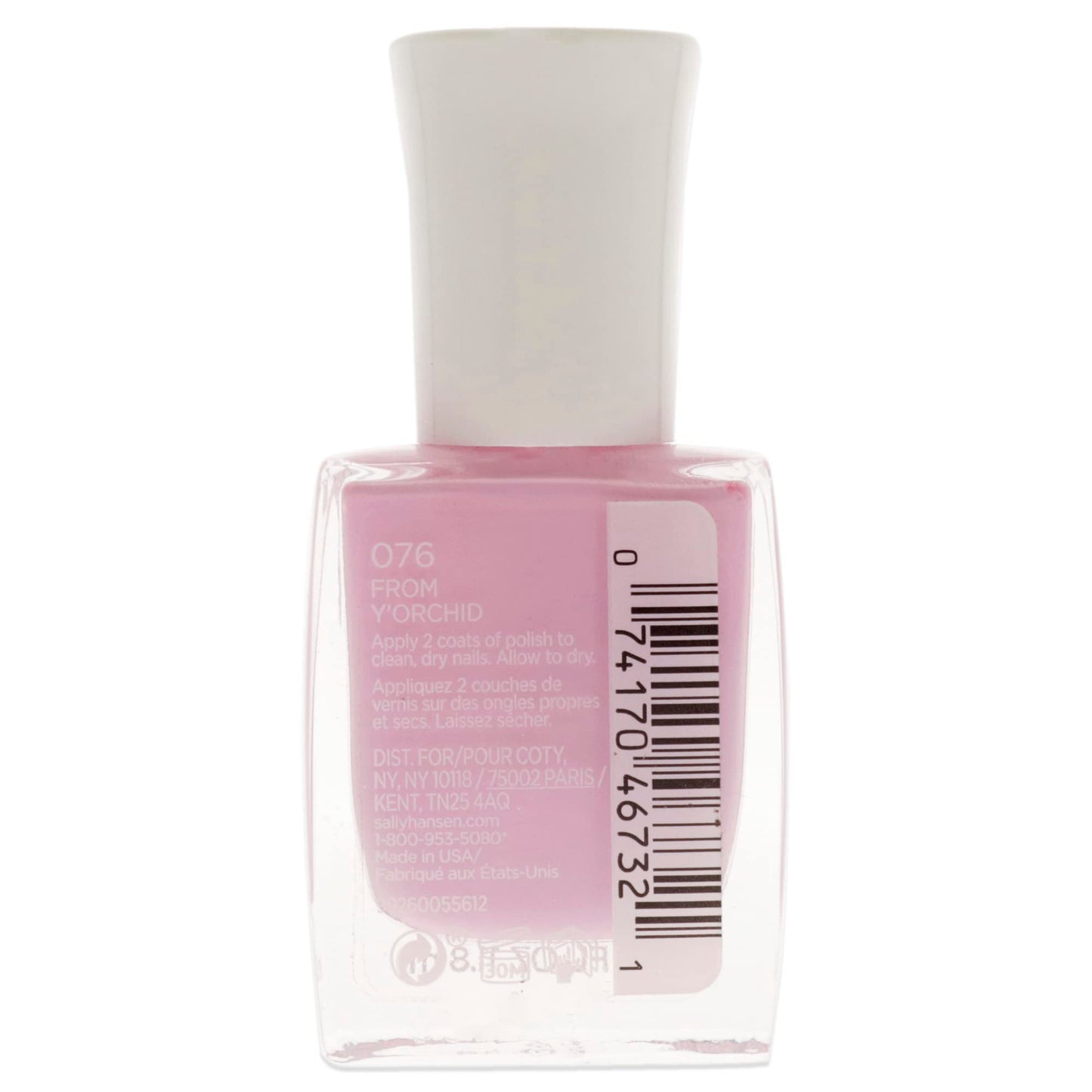 Sally Hansen Mega Strength Nail Color, From Y'orchid, .4 Fl Oz Beauty & Personal Care Sally Hansen