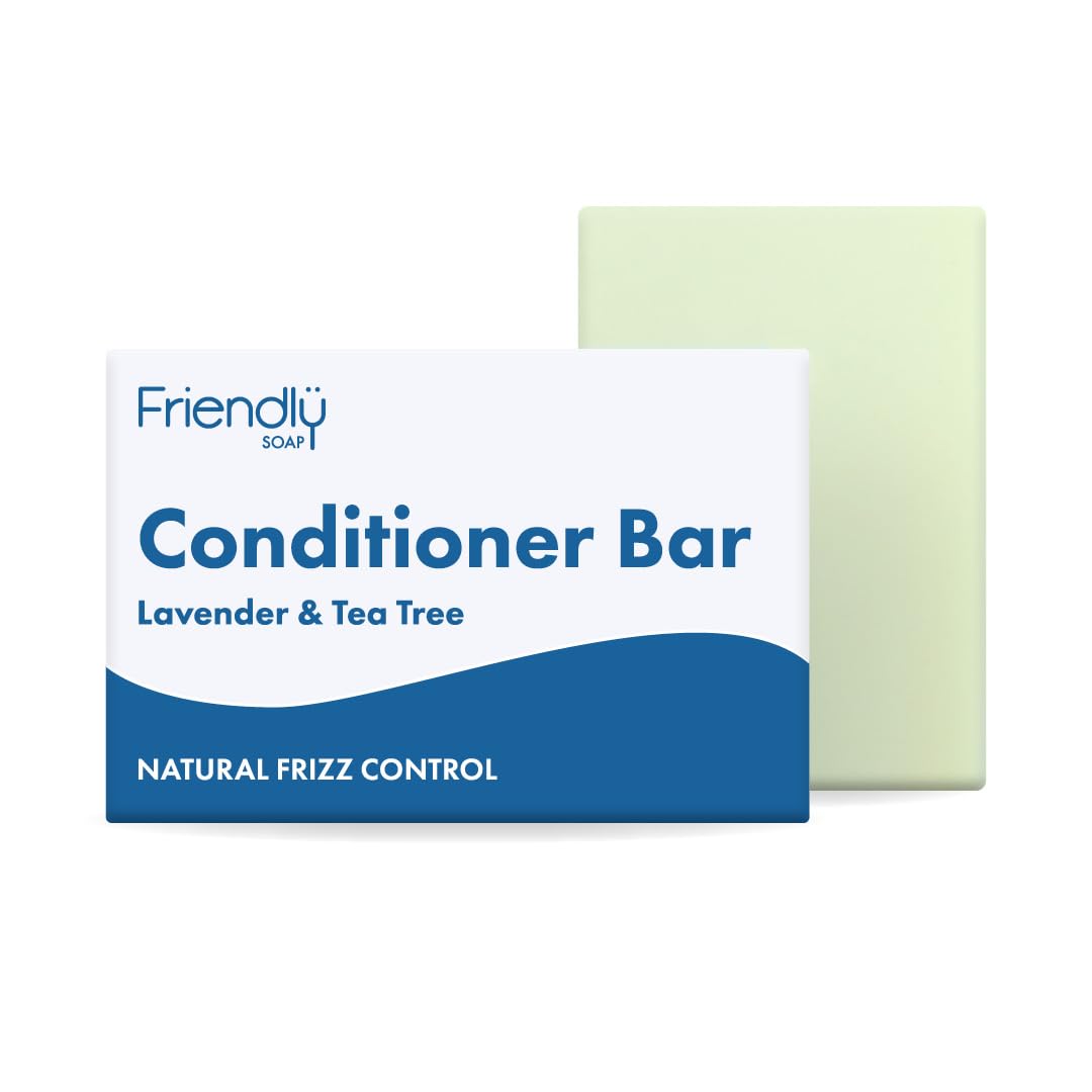 FRIENDLY SOAP Lavender Tea Tree Conditioner Bar, 95 GR