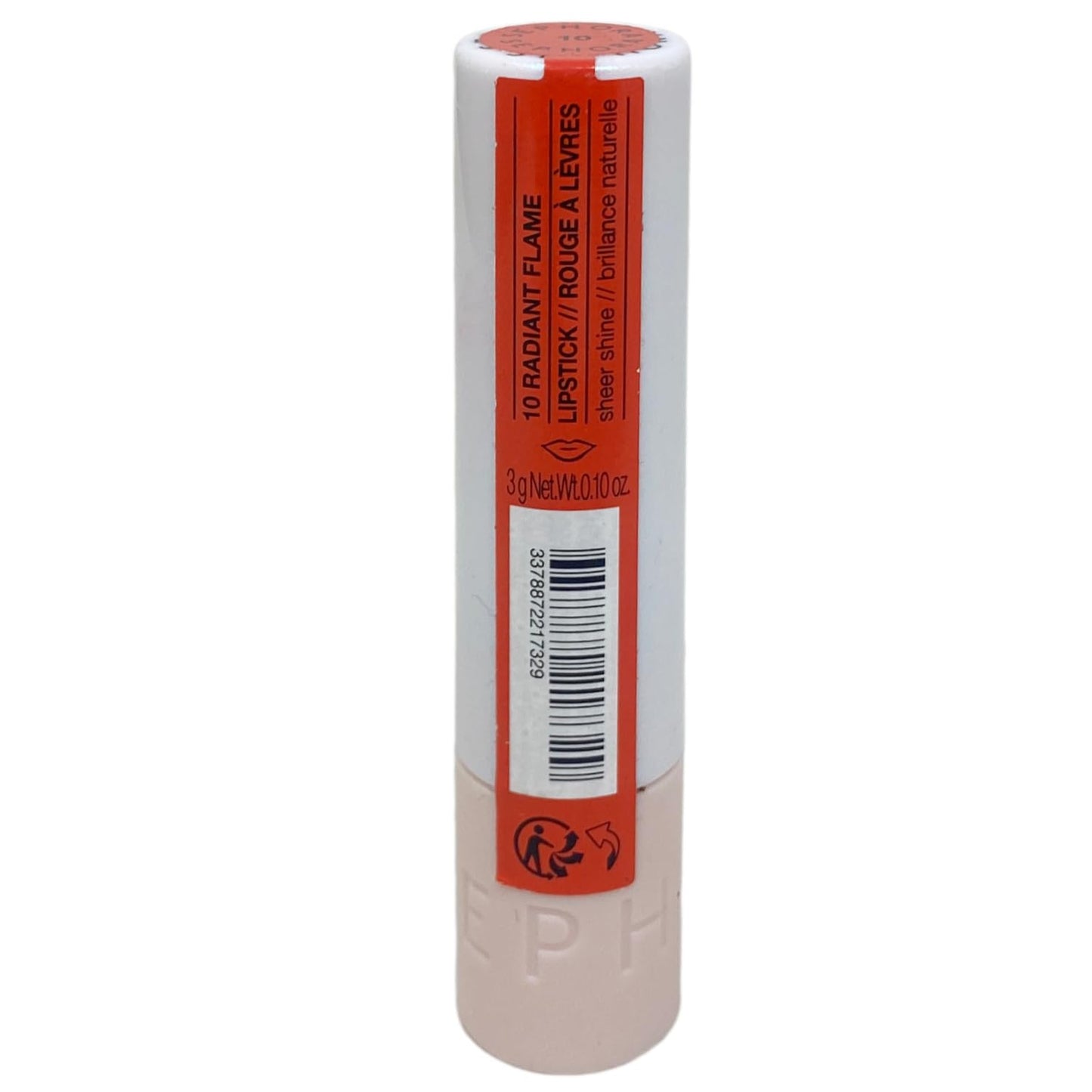 SEPHORA Collection About That Shine Sheer Shine Lipstick - 10 Radiant Flame (3 g / 0.10 oz)