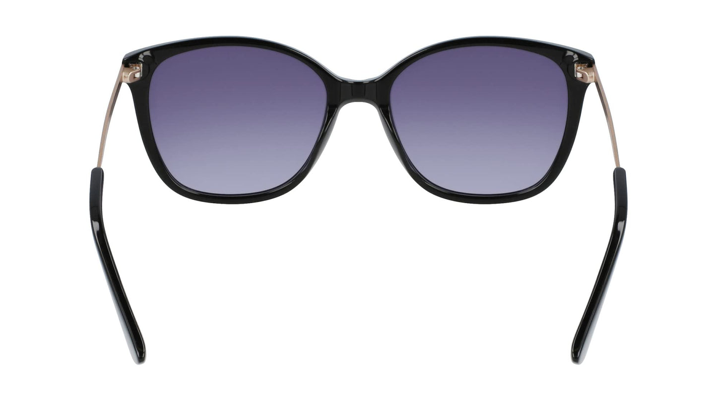 Anne Klein Women's Sunglasses AK7079 - Black with Grey Gradient Lens