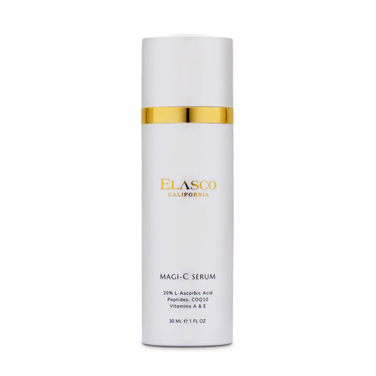 ELASCO SKINCARE 20% L-ASCORBIC ACID Vitamin C Serum - SKIN SERUM for Night time & Glowing Beauty & Personal Care ELASCO