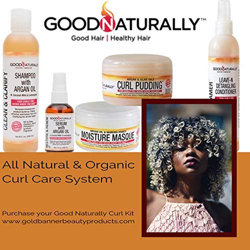 Gold Banner Beauty Products GOOD NATURALLY Moisture Masque Deep Stimulating Conditioner, Adds Moisture, Restores Elasticity, Repairs Damage, Smoothes