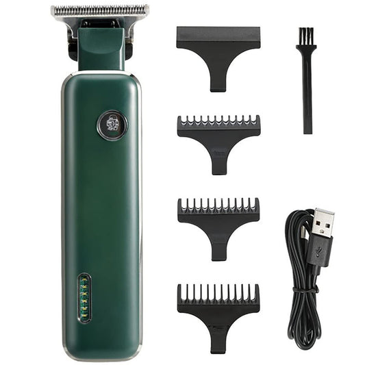 GLESVOWIO Pro Hair Clipper T Blade Trimmer Zero Gapped Trimmers 0mm Baldhead Hair Clippers for Men USB Rechargeable Clippers for Hair Cutting Machine Beauty and Personal Care GLESVOWIO