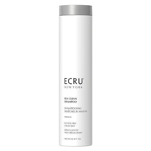 ECRU New York Sea Clean Shampoo, Lightweight Hair Shampoo for Women or Men, 8oz