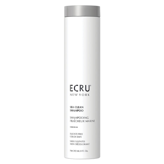 ECRU New York Sea Clean Shampoo, Lightweight Hair Shampoo for Women or Men, 8oz