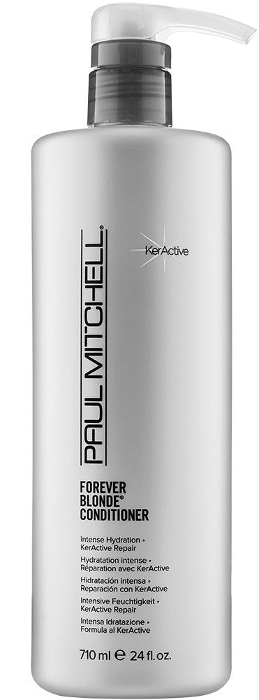 Paul Mitchell Forever Blonde Conditioner, Hydrates + Repairs, For Blonde Hair, 24 fl oz