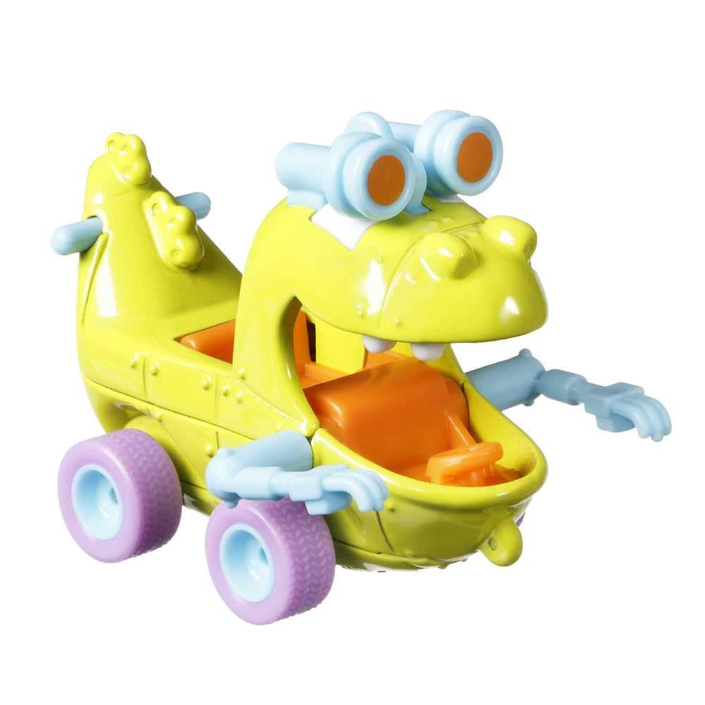 Hot Wheels Retro Entertainment Collection of 1:64 Scale Rugrats Reptar Car from Blockbuster Movies, TV, & Video Games, Iconic Replicas for Play or…