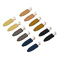 minihope 12 pieces No Bend Hair Clips, No Crease Curl Pin Clips for Makeup Application?2022 style, non-slip.Hair won't get caught between plastic