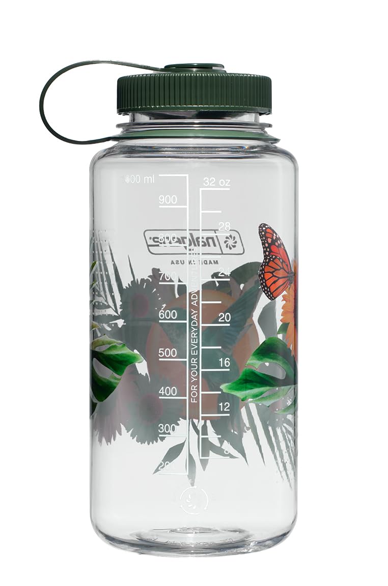 Nalgene Wide Mouth Sustain Bottle - 32 oz. - Citrus Hummingbird