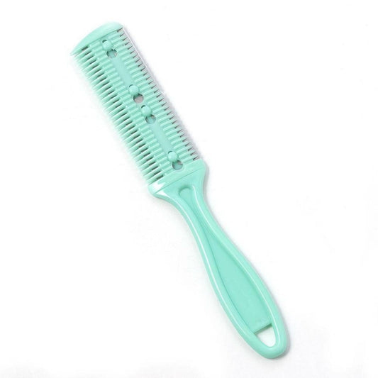 Portable Green Split End Trimmer Comb - Dual Side Hair Razor for Instant Frizz Fix, Home & Pet Grooming, Fabric Pilling/Lint Removal, Salon Styling Beauty and Personal Care Eatbuy
