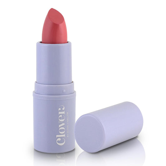 Clover Comfy Matte Lipstick | Non Drying Lipstick, Moisturizing And Lightweight, High Pigmented tick | Cruelty-Free & Vegan Lip Makeup | Shade - Bunny