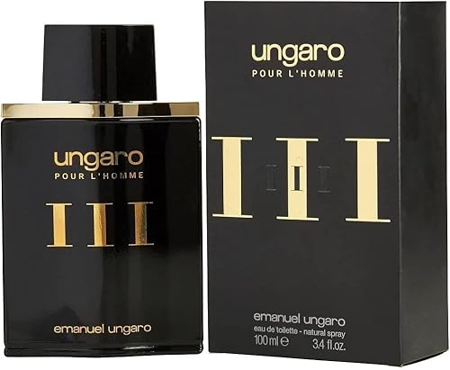 UNGARO POUR L'HOMME III by Emanuel Ungaro 3.4 Ounce / 100 ml EDT Men Cologne Spray