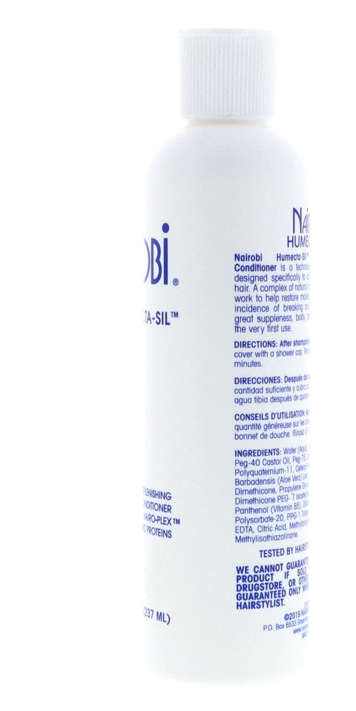 Nairobi Humecta-Sil Moisture Replenishing Unisex Conditioner, 8 Ounce