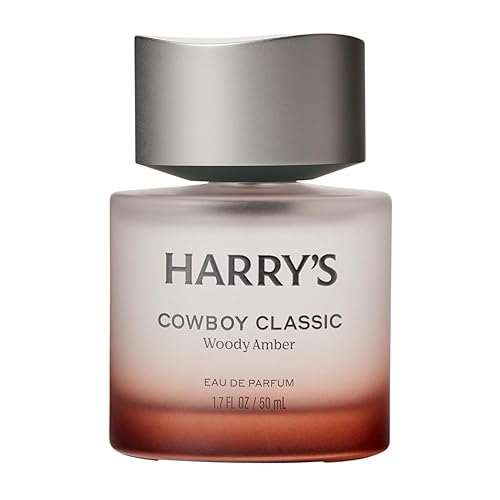 Harry's Cowboy Classic Men's Cologne - Woody Amber Scent - 1.7 fl oz - Notes of Bergamot, Cedarwood & Musk - Long-Lasting Eau de Parfum Men's