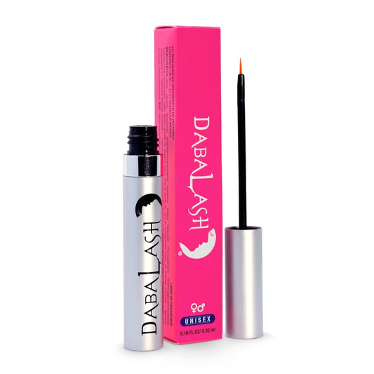 DABALASH Professional Eyelash & Eyebrow Growth Serum with Castor Oil - Promotes the Appearance of Naturally Longer, Fuller, Thicker & Stronger Lash +