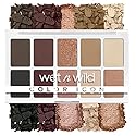 wet n wild Color Icon 10-Pan Eyeshadow Makeup Palette, Brown Nude Awakening, Long Lasting, Shimmer, Metallic, Glittery, Matte, Rich Smooth Pigment