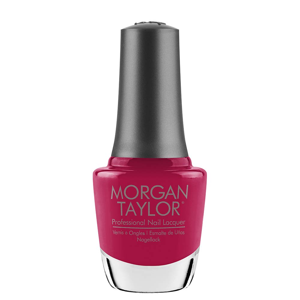 Morgan Taylor Nail Lacquer (Gossip Girl) Red Professional Lacquer, Vibrant, Chip-Resistant, Fast-Drying, Long-Lasting, High-Shine, Perfect Beauty & Personal Care Morgan Taylor