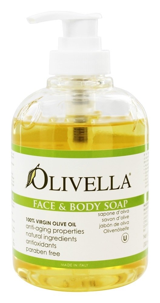 Olivella Virgin Olive Oil Face and Body Liquid Soap 10.14 oz (Pack of 3) Beauty & Personal Care Olivella