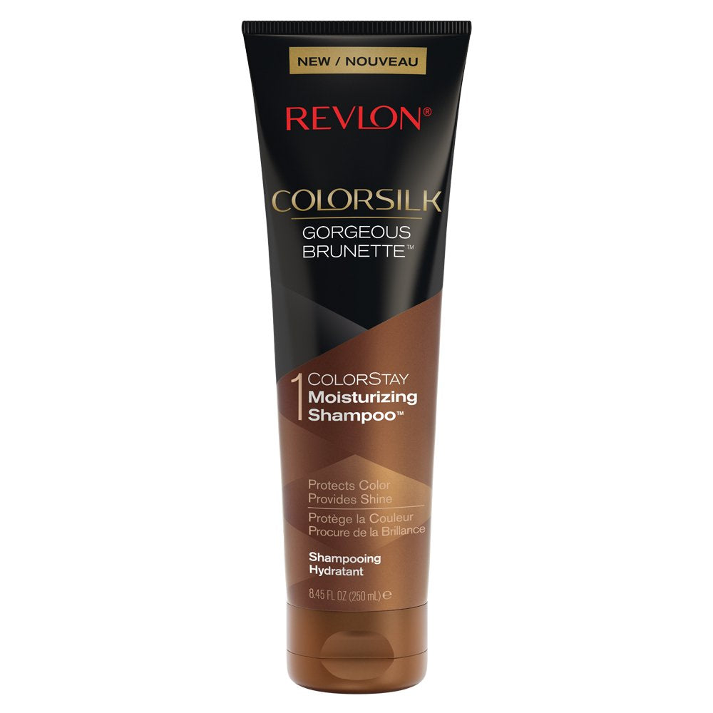 Revlon Colorsilk Care Shampoo, Brown, 8.45 Fluid Ounce
