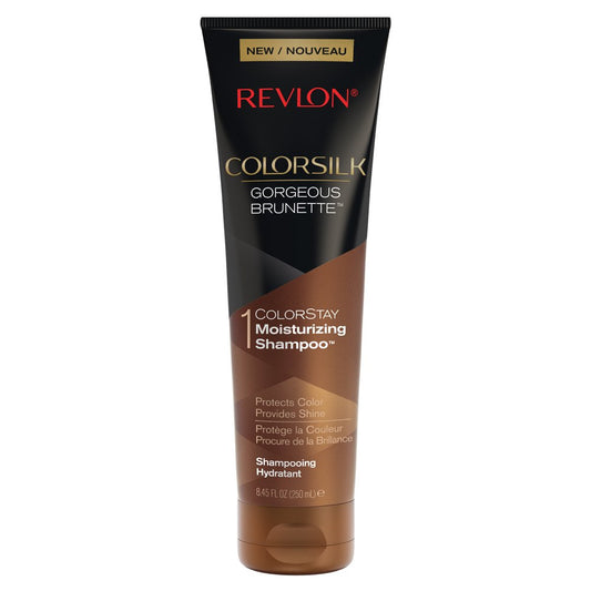 Revlon Colorsilk Care Shampoo, Brown, 8.45 Fluid Ounce