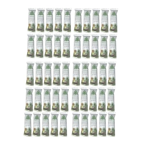 Asheva 8" x 9" Individually Wrapped Oshibori Disposable Towels - Luxurious Moist Cotton Hot/Cold Refreshment Towel - Lavender, Lemon, or Tea Tree