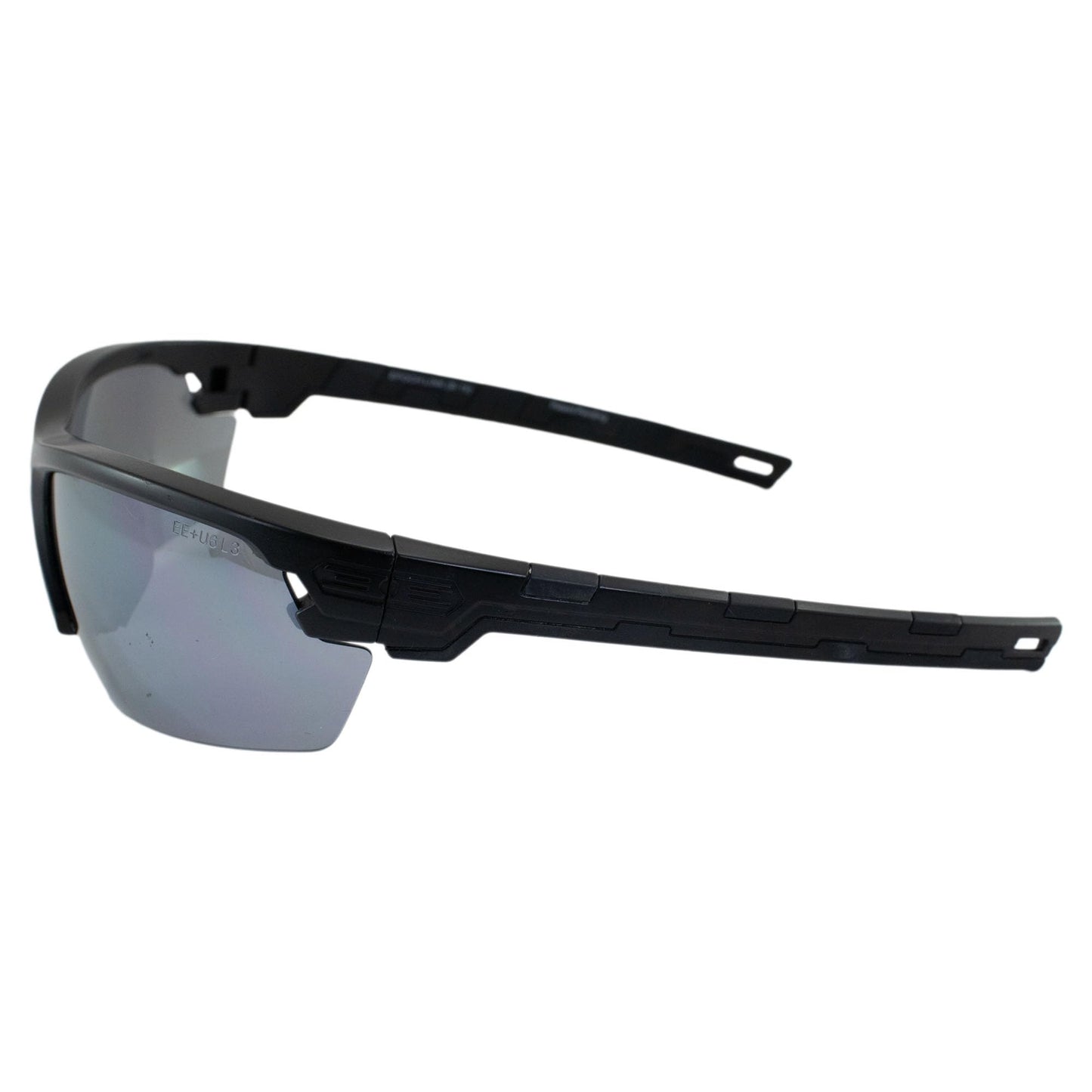 Epoch Eyewear LINK Sport Golf Sunglasses Black Frame with Polarized Smoke Lens