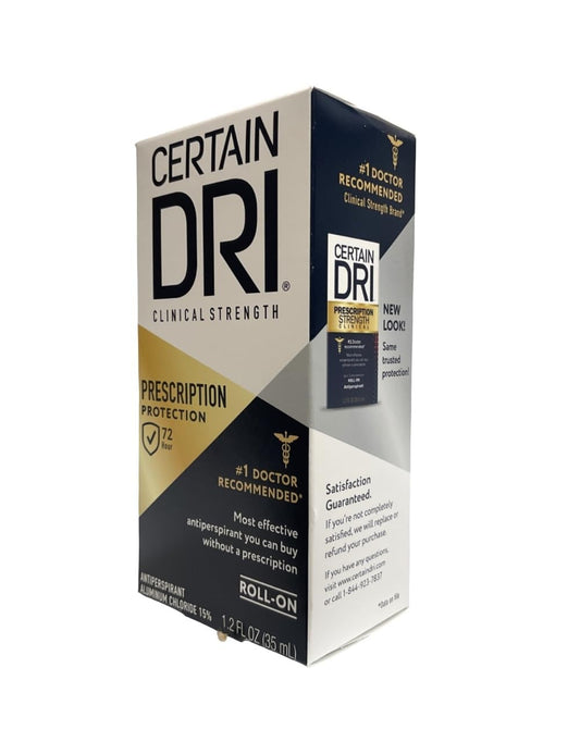 Certain Dri Anti-Perspirant, Roll-On, 1.2 Fl Oz, Pack of 3 Beauty and Personal Care Certain Dri