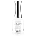 KIARA SKY Gel Polish DiamondFX Reflective Glitter Soak Off with Sparkle Diamond dust effect 0.5 fl oz, Moondust (silver metallic)