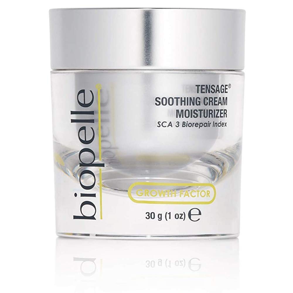 Biopelle Tensage Growth Factor Soothing Oil Free Moisturizer Face Cream with SCA 3 Biorepair Index, Snail Mucin Moisturizer for Oily Skin