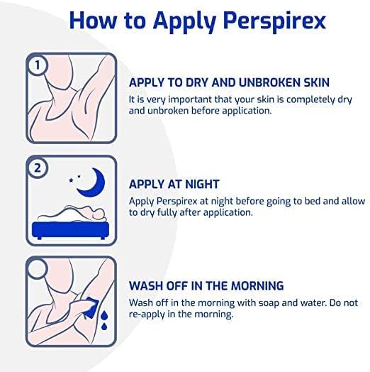 PERSPIREX Comfort Antiperspirant for Men & Women - Unscented Deodorant Men & Women with Excessive Sweating Can Rely On - Clinically Proven to Protect Beauty and Personal Care PERSPIREX