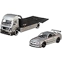 Hot Wheels Team Transport Nissan Skyliine GT-R (BNR-34) Aero Lift Vehicle